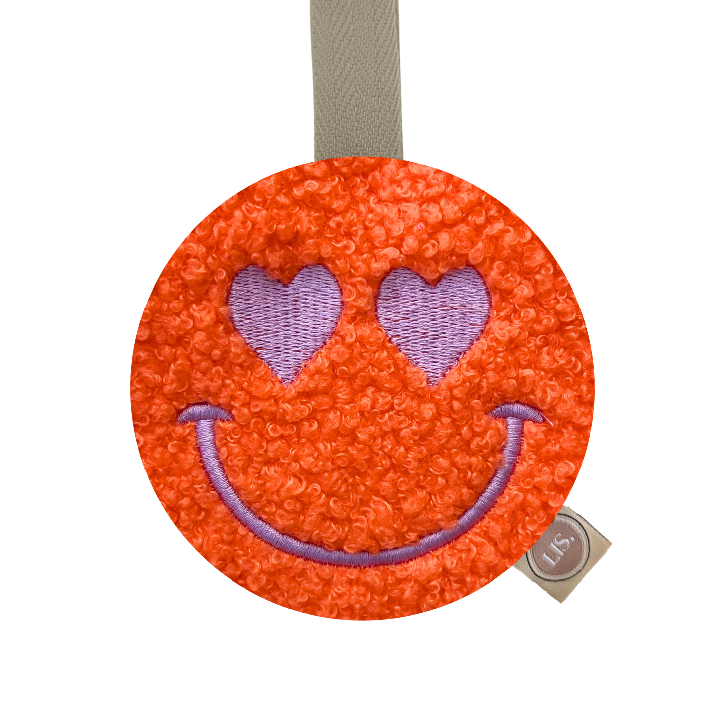 Speenkoord Smiley - Orange Teddy
