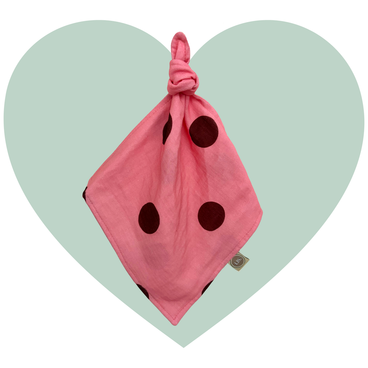 Tutdoekje - Happy Dot - Pink