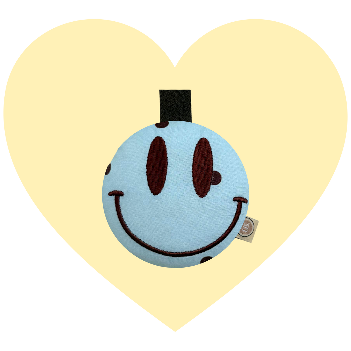 Speenkoord Smiley - Dot - Light Blue