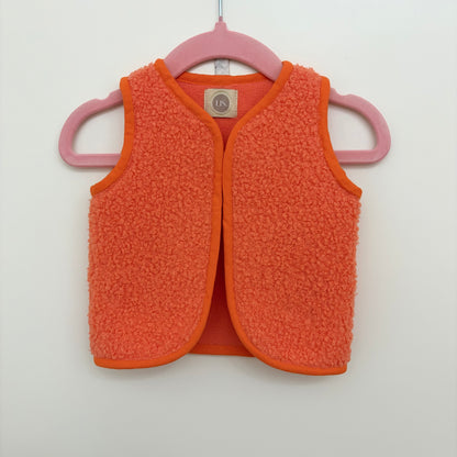 Teddy Gilet - Orange