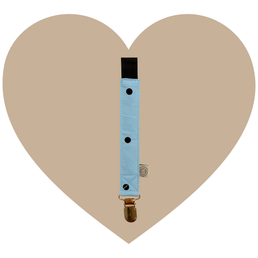 Speenkoord Dot - Light Blue