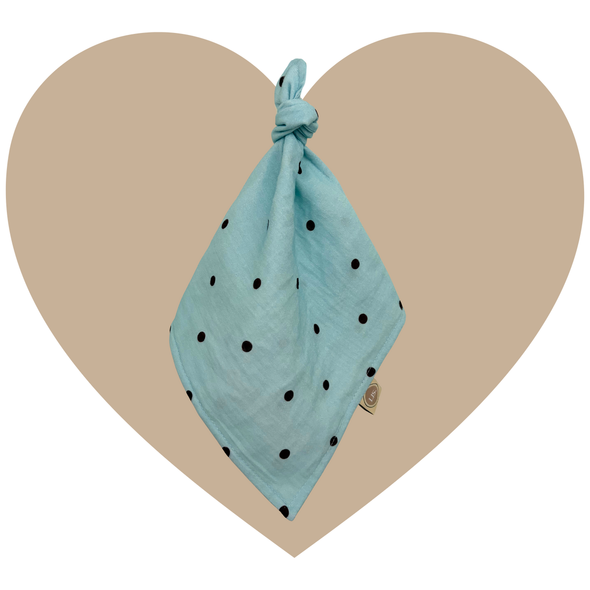 Tutdoekje - Little Dot - Light Blue
