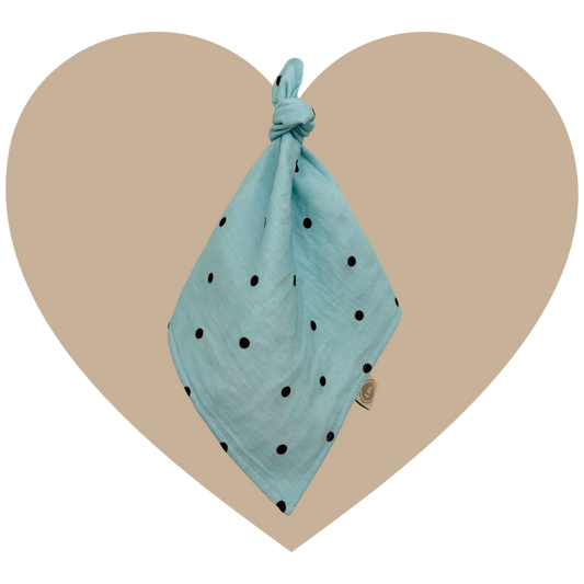 Tutdoekje - Little Dot - Light Blue