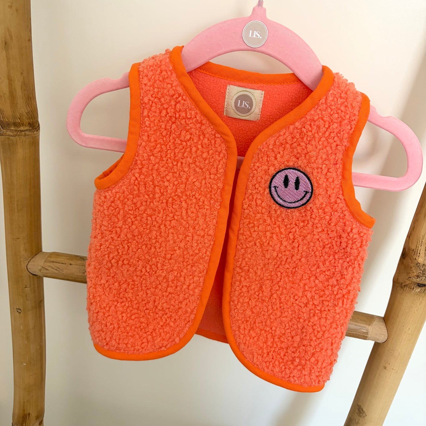 Teddy Gilet - Orange