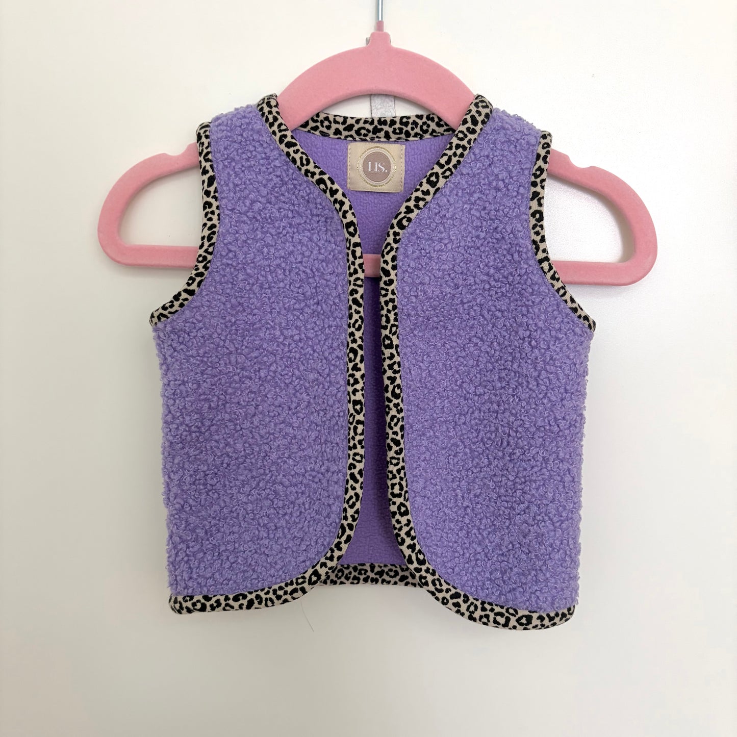 Teddy Gilet - Lilac