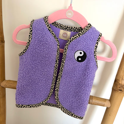Teddy Gilet - Lilac