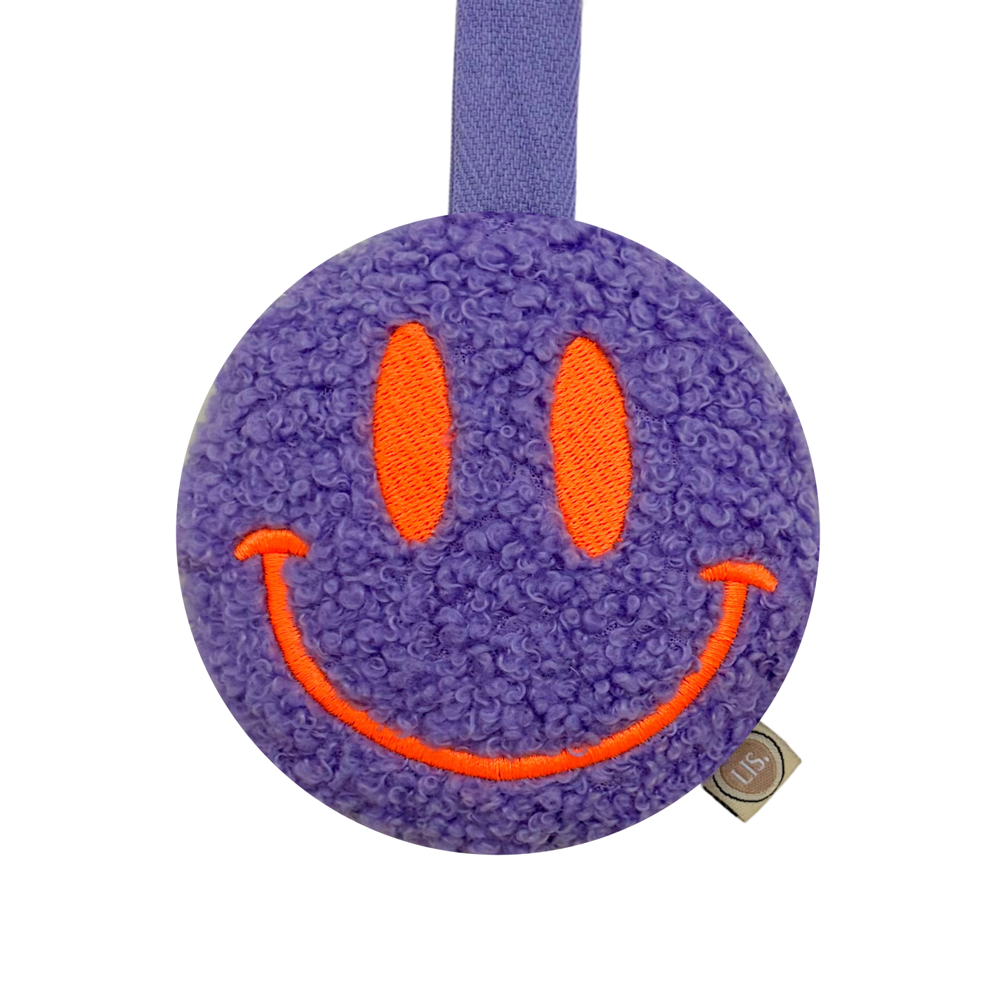 Speenkoord Smiley - Lilac Teddy