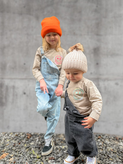Pullover-Smiley – Mint