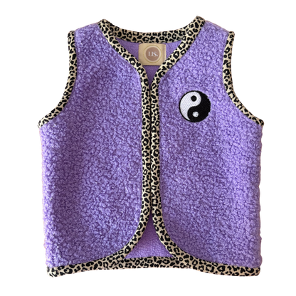 Teddy Gilet - Lilac