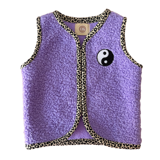 Teddy Gilet - Lilac