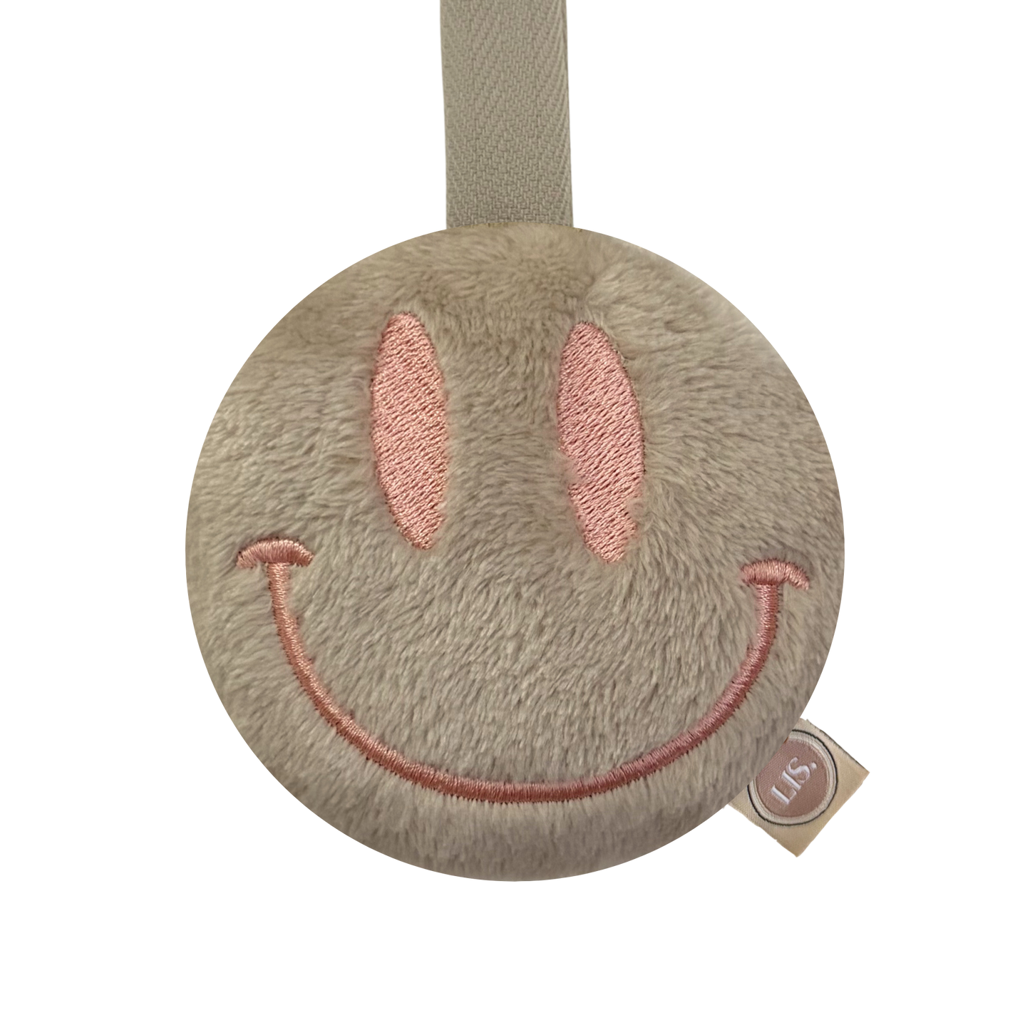 Speenkoord Smiley - Sand Velvet