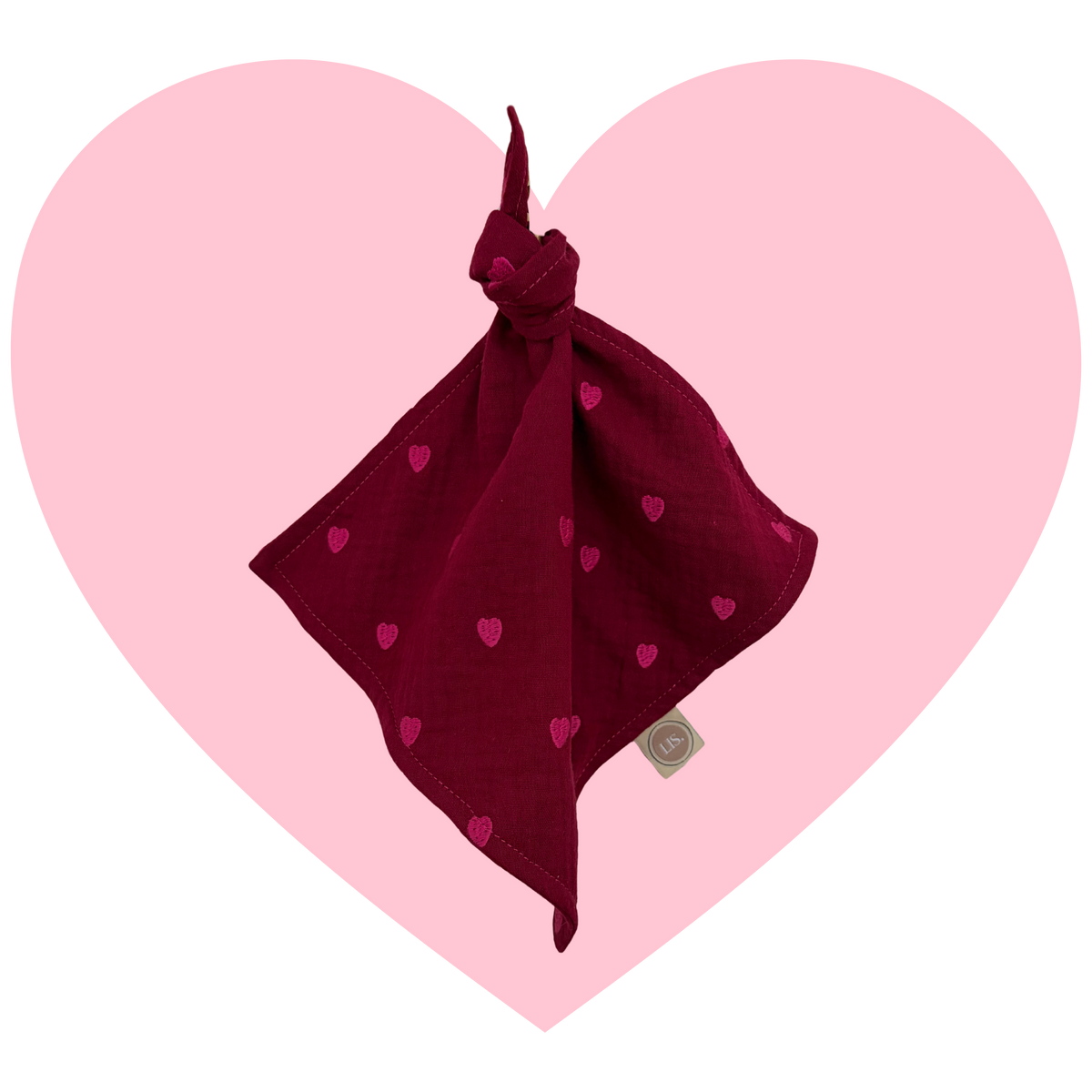 Tutdoekje - Bordeaux Love