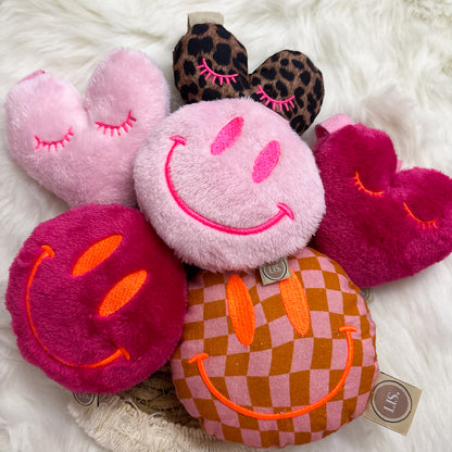 Speenkoord Smiley - Pink/Orange