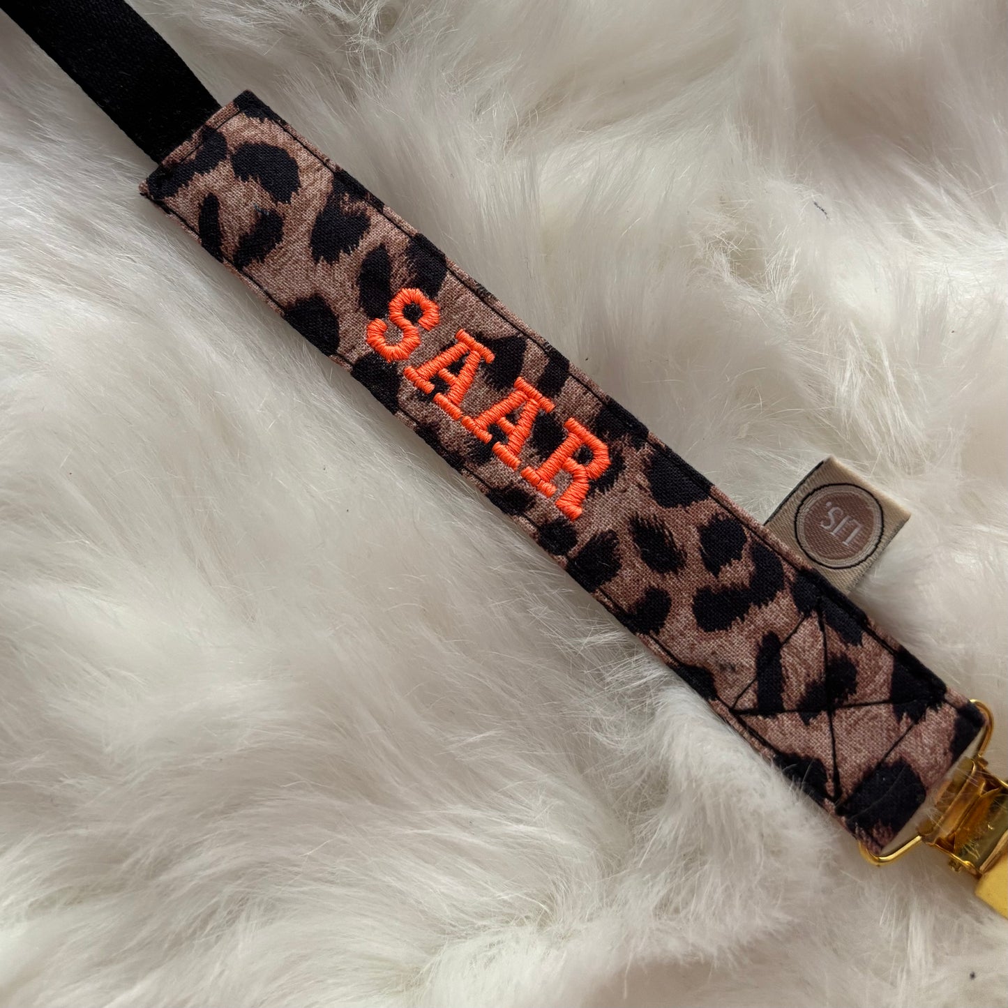 Name der Schnullerschnur: Leopard