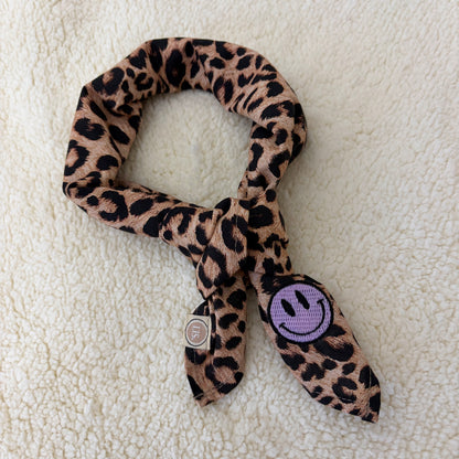 Bandana Leopard Smiley - kids