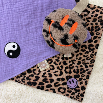 Bandana Leopard Smiley - kids