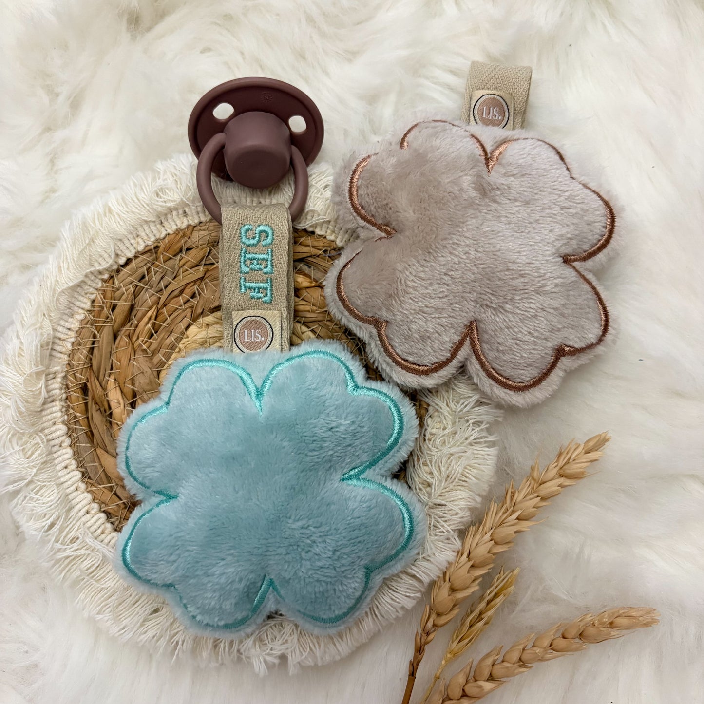 Schnullerclip Lucky One - Mint
