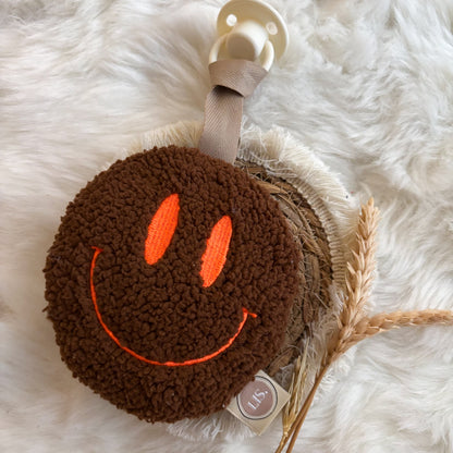 Speenkoord Smiley - Chocolate Teddy