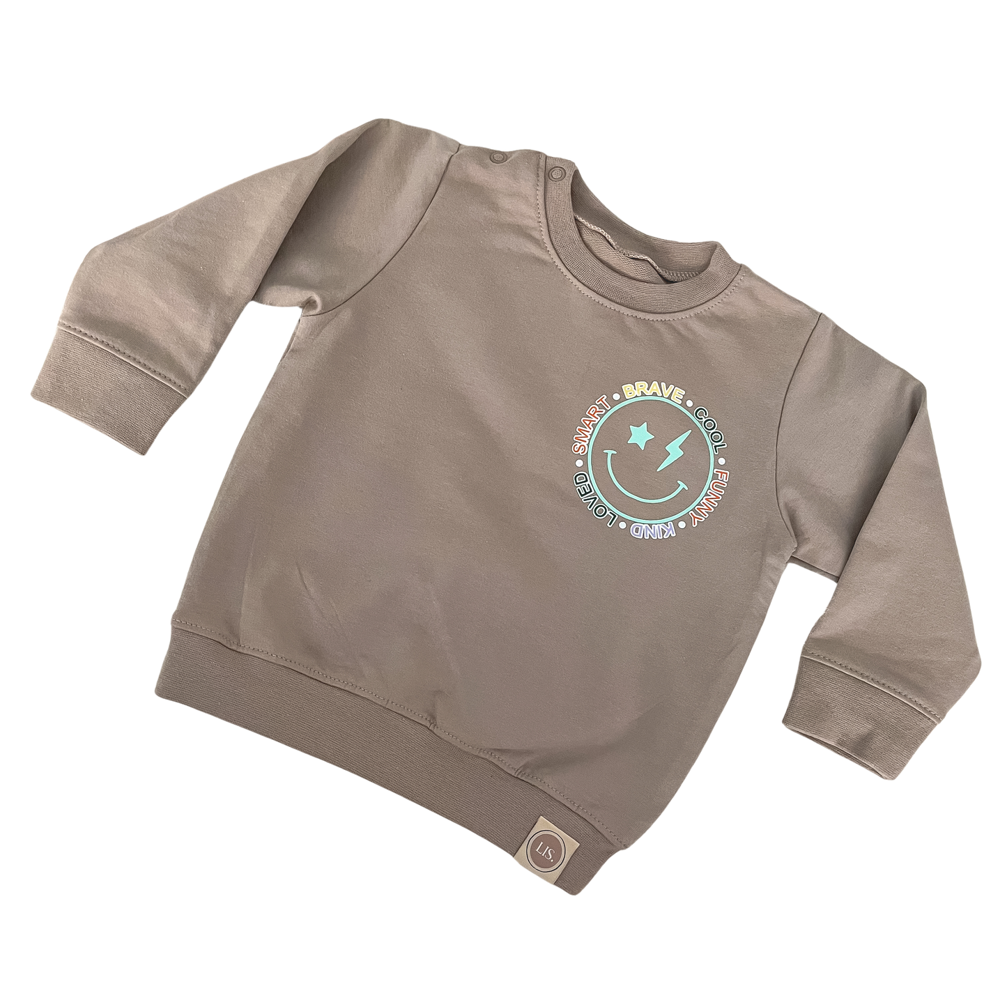 Pullover-Smiley – Mint
