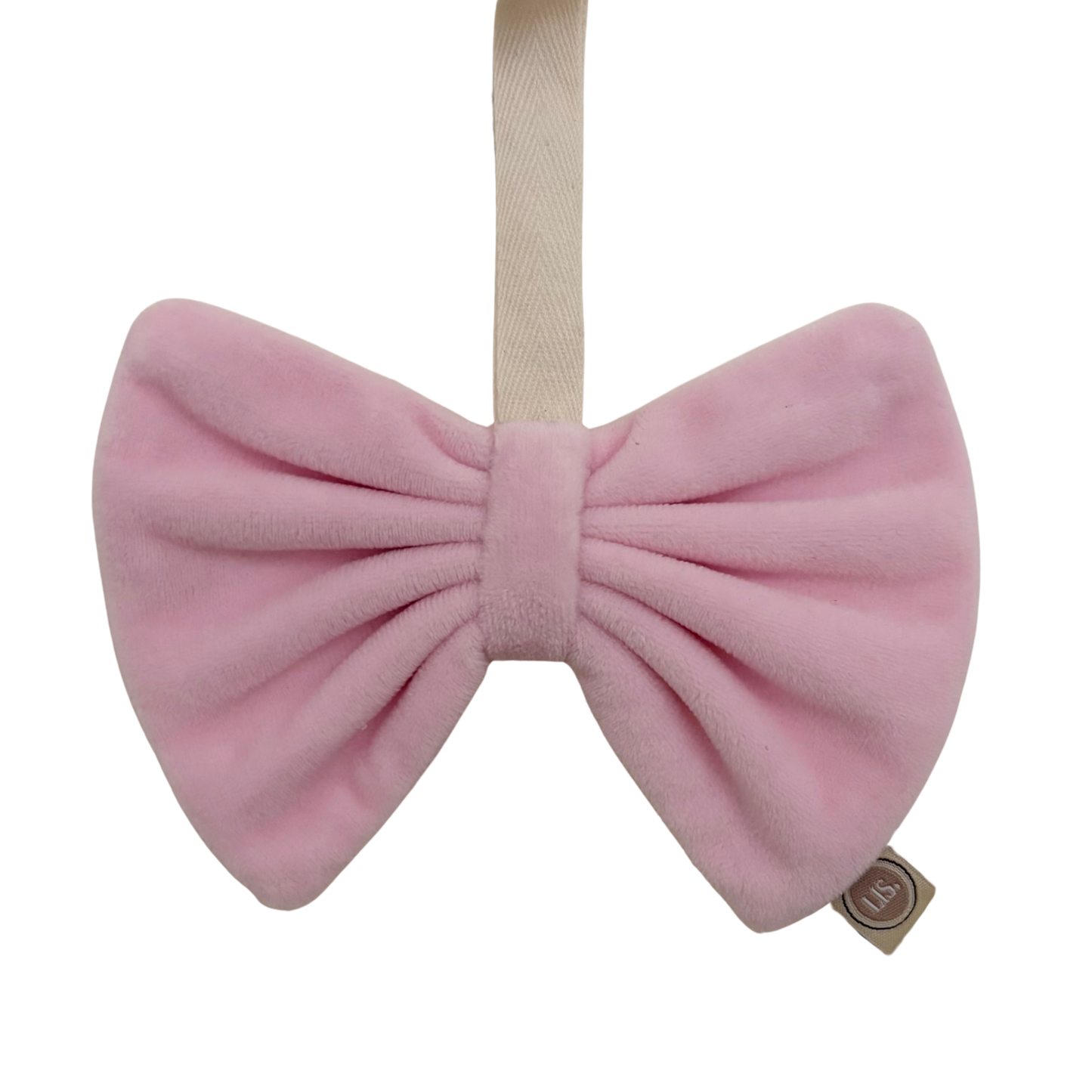 Speendoekje strik - Licht Roze