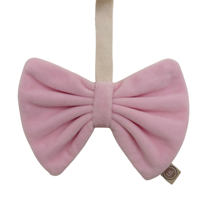 Speendoekje strik - Licht Roze