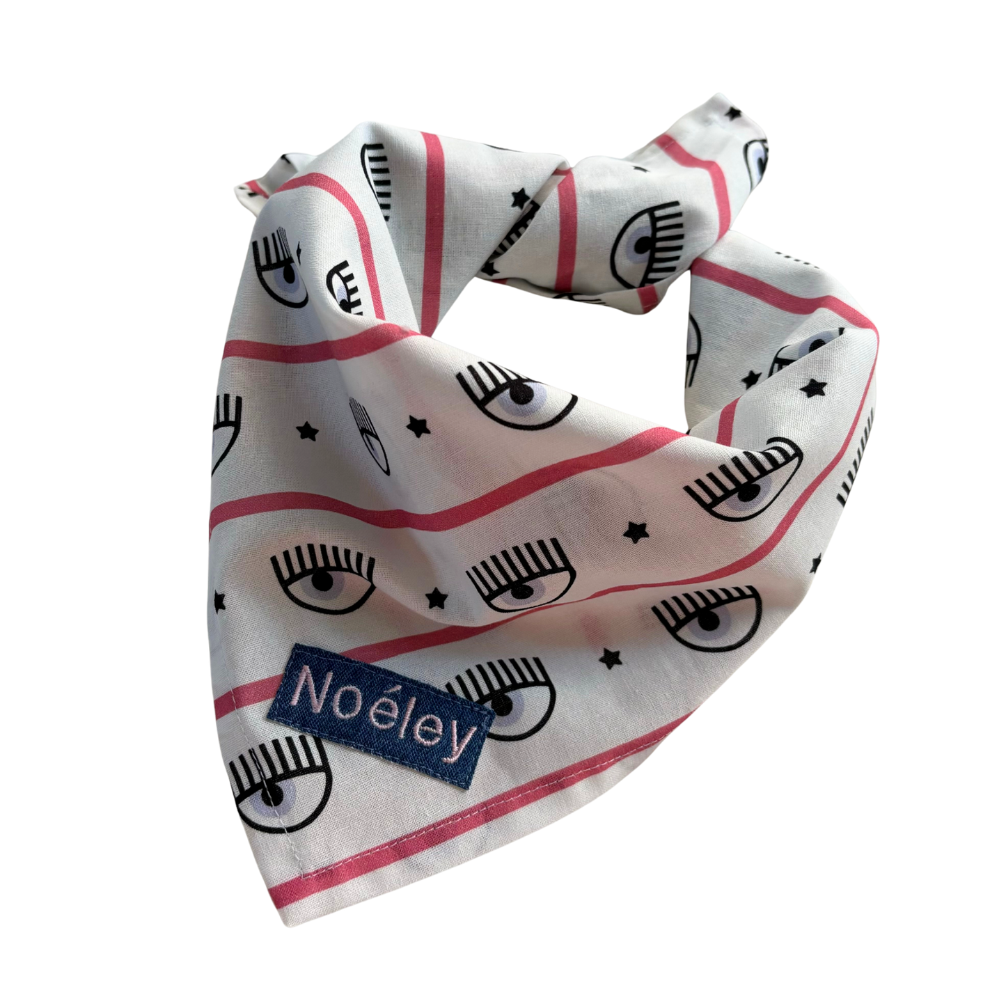 Bandana - Augen rosa