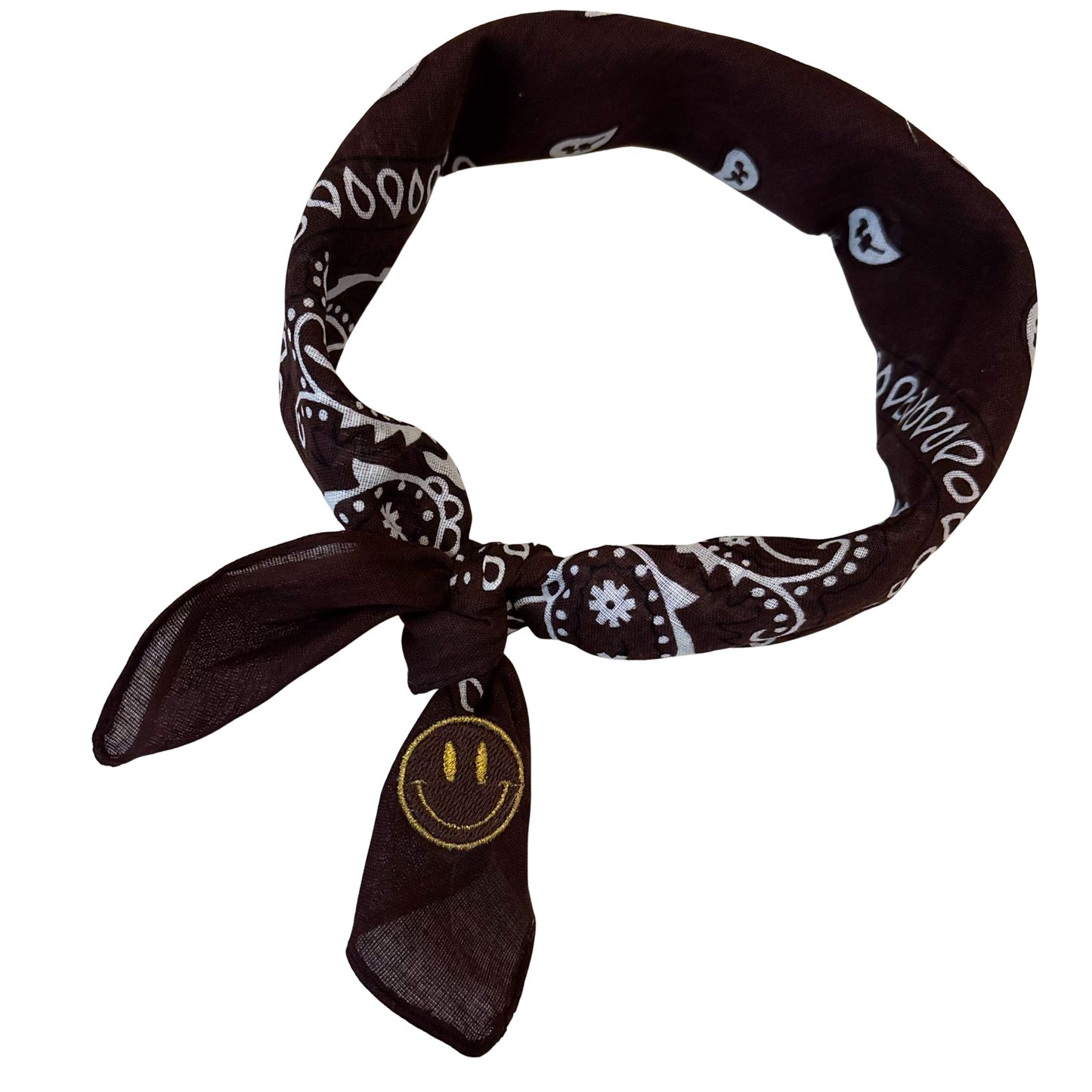 Bandana-Schal - braun