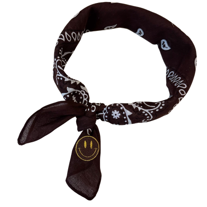 Bandana-Schal - braun
