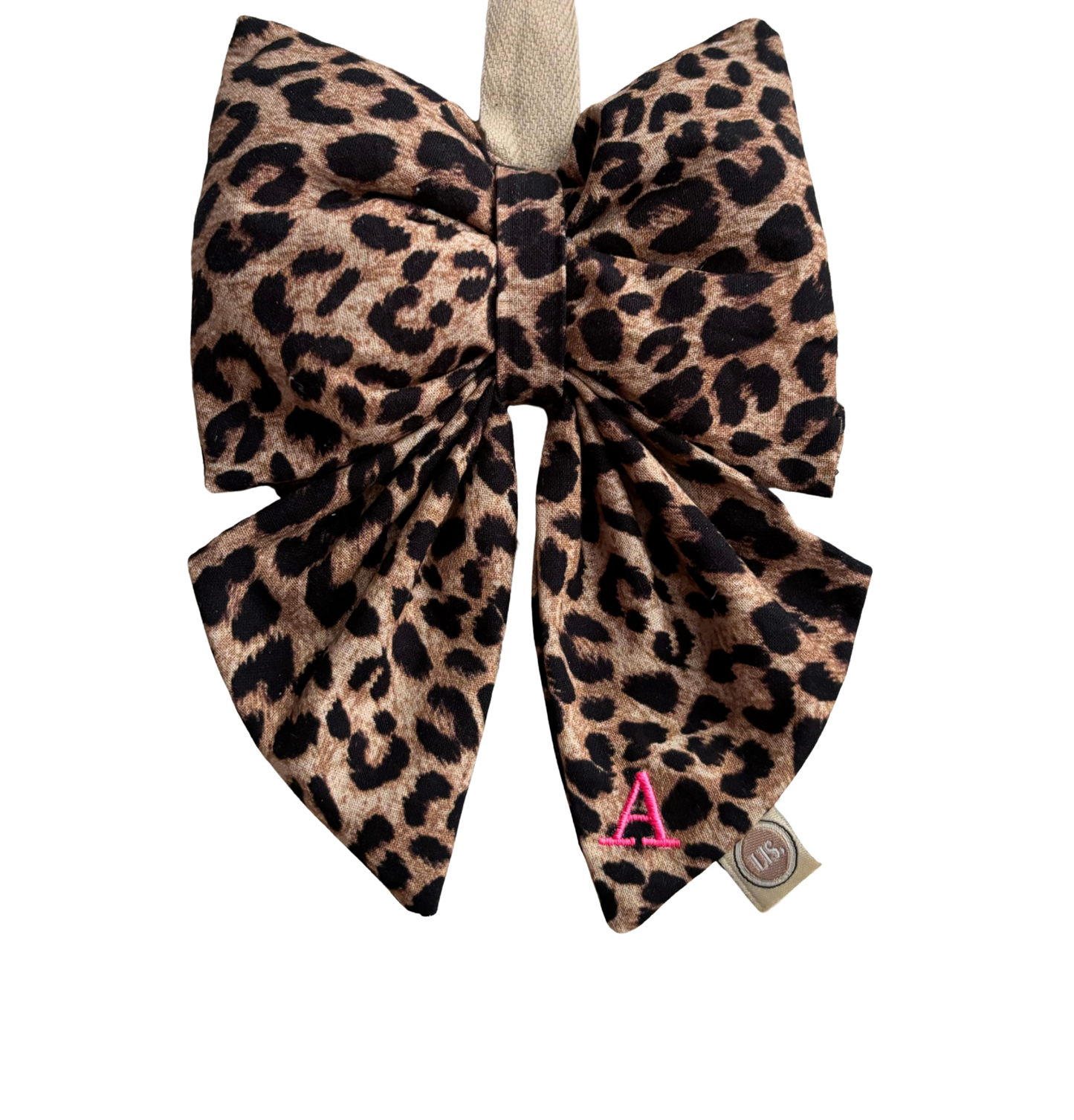Schnullertuch Bow Deluxe – Leopard