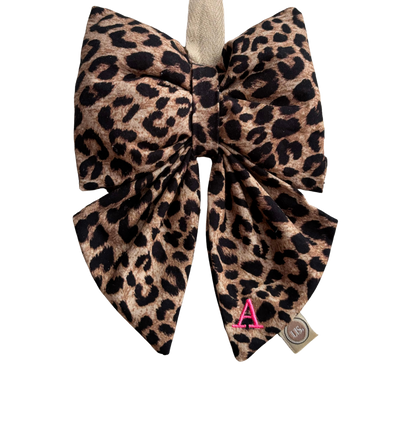Schnullertuch Bow Deluxe – Leopard