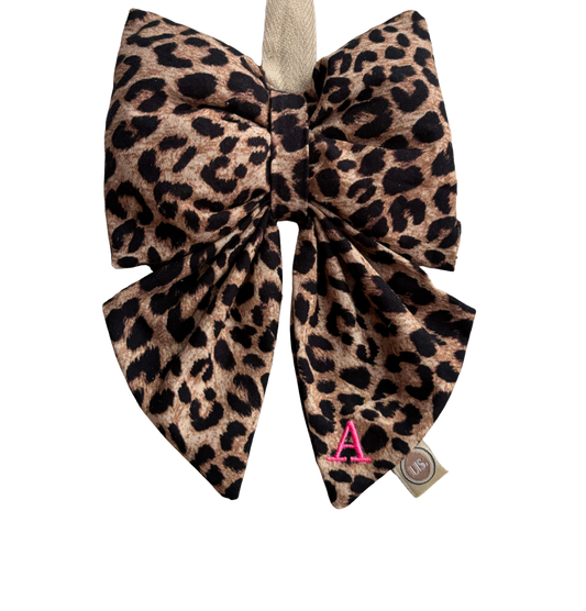 Schnullertuch Bow Deluxe – Leopard