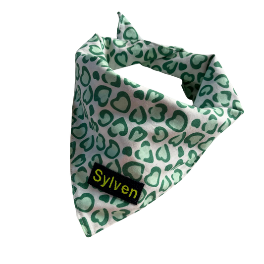 Bandana - Leopard Green